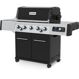 Broil King Gasgrill Regal Q 590 IR schwarz/edelstahl, mit Infrarot-Seitenbrenner und Heckbrenner, iQue Smart Steuerung