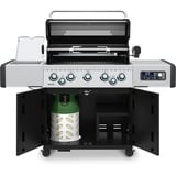 Broil King Gasgrill Regal Q 590 IR schwarz/edelstahl, mit Infrarot-Seitenbrenner und Heckbrenner, iQue Smart Steuerung