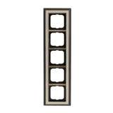 Busch-Jaeger Rahmen fünffach weiß, Retail