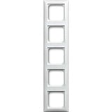 Busch-Jaeger Rahmen fünffach zum Abdecken von Schaltern, Tastern und Steckdosen Retail