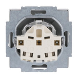 Busch-Jaeger Schutzkontakt Steckdose CEE 7/3 Typ F Einsatz 20 EUKNBSL-83 aluminium, Retail