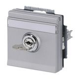 Busch-Jaeger Schutzkontakt Steckdose CEE 7/3 Typ F Einsatz 20 EUKNBSL-83 aluminium, Retail