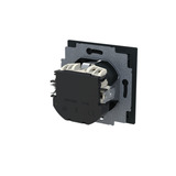 Busch-Jaeger Schutzkontaktsteckdose mit erhöhtem Berührungsschutz Safety Plus schwarz, Retail