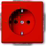 Busch-Jaeger Steckdosen Einsatz mit erhöhtem Berührungsschutz Typ 20 EUCKS-14-82 orange, Retail