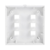 Busch-Jaeger Zentralscheibe mit Beschriftungsfeld, Zentralplatte weiß, Retail