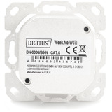 Digitus CAT.6A Datenanschlussdose, Aufputz, geschirmt, 2x RJ-45 LSA weiß, 5 Stück, Klasse E