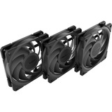 EKL JetStream, Gehäuselüfter schwarz, 3er Pack, 120 mm