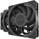 EKL JetStream, Gehäuselüfter schwarz, 3er Pack, 120 mm