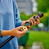 GARDENA Cleansystem Wasch-Set hard mit Stiel M, Waschbürste grau/türkis, Arbeitsbreite 27cm