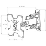 HAGOR BrackIT S-II, Wandhalterung schwarz