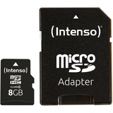 Intenso microSDHC 8 GB, Speicherkarte Class 10