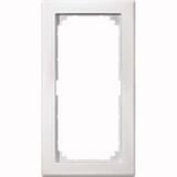 Merten Rahmen zweifach ohne Mittelsteg weiß, Retail