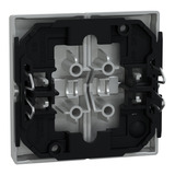 Merten Wippe zweiteilig für Serien-, Doppelwechselschalter- und Doppeltaster-Einsatz aluminium, Retail