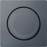 Merten Zentralplatte für Drehzahlsteller anthrazit, Retail