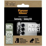 PanzerGlass PicturePerfect Kameraschutz, Schutzfolie transparent/schwarz, Samsung Galaxy S25