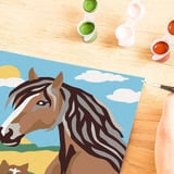 Ravensburger CreArt - Pferd und Kätzchen, Malen 