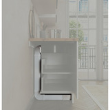 Respekta Downdraft Schachtsystem für Kochfeldhaube Calima, Umrüst-Set 