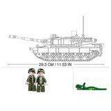 Sluban ModelBricks Leopard 2A5 Kampfpanzer, Konstruktionsspielzeug 