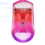 SteelSeries Aerox 3 Wireless Gen 2 MagentaHaze, Gaming-Maus magenta/transparent