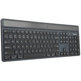 Targus Sustainable Energy Harvesting EcoSmart, Tastatur schwarz, DE-Layout, Scherenmechanik
