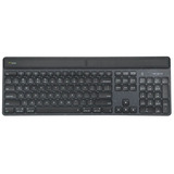 Targus Sustainable Energy Harvesting EcoSmart, Tastatur schwarz, DE-Layout, Scherenmechanik