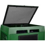 Thermaltake The Tower 200 Racing Green, Tower-Gehäuse dunkelgrün, Tempered Glass
