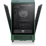 Thermaltake The Tower 200 Racing Green, Tower-Gehäuse dunkelgrün, Tempered Glass