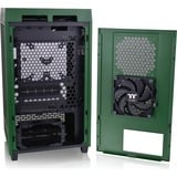 Thermaltake The Tower 200 Racing Green, Tower-Gehäuse dunkelgrün, Tempered Glass