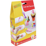 VEDES Knet-Set Eiscreme, 10 Teile, Kneten 