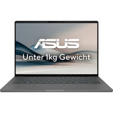 ASUS Zenbook A14 (UX3407QA-QD220W), Notebook grau, Qualcomm Snapdragon X X1-26-100, Qualcomm Adreno GPU, 32 GB LPDDR5X, 1 TB (1 TB SSD), Windows 11 Home 64-Bit