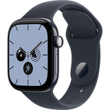 Apple Watch Series 12, Smartwatch dunkelblau, Keramik, 42 mm, Sportarmband Navyblau S/M, Cellular