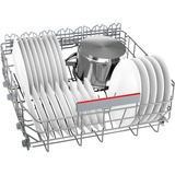 Bosch SMU4ECS21E Serie 4, Spülmaschine silber/edelstahl, 60 cm, Home Connect