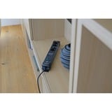 Brennenstuhl Premium-Line Steckdosenleiste 4-fach schwarz, 1,8 Meter, 60.000A Überspannungsschutz