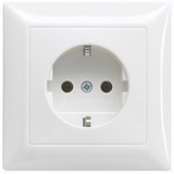 Busch-Jaeger Schutzkontakt Steckdose Unterputz Typ 20 EUJ-914 weiß, Retail