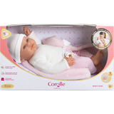 Corolle Mon Grand Poupon Rose Newborn, Puppe 