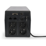 Digitus Line-Interaktive USV, 1000 VA/600 Watt schwarz