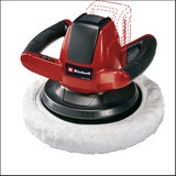 EINHELL Power X-Change Akku-Autopoliermaschine CE-CB 18/254 Li-Solo, 18Volt rot/schwarz, ohne Akku und Ladegerät