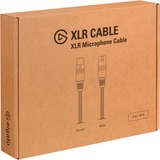 Elgato XLR Microfon Kabel schwarz, 3 Meter