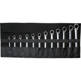 GEDORE red Rolltasche für Schlüssel, leer schwarz, für Werkzeuge bis 240mm Länge