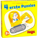 HABA Vier erste Puzzles Baustelle 