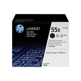HP Toner schwarz 55X (CE255XD) Doppelpack