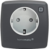 Homematic IP Schaltsteckdose (HmIP-PS-2-A) anthrazit