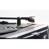 Karcher KA 5300, Kompaktanlage silber/schwarz, 3fach-CD-Wechsler, Doppelkassettendeck, Radio, Plattenspieler