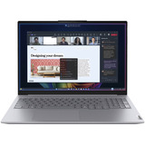 Lenovo ThinkBook 16 G9 (21UR0057GE), Notebook grau, Intel® Core™ Ultra 7 355, Intel® Graphics, 16 GB DDR5, 512 GB (512 GB SSD), Windows 11 Pro