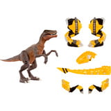 MGA Entertainment Armorsaurs Armor-Up - Yellow Raptor Blaze, Spielfigur 
