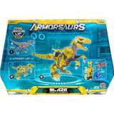 MGA Entertainment Armorsaurs Armor-Up - Yellow Raptor Blaze, Spielfigur 