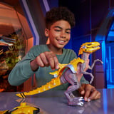 MGA Entertainment Armorsaurs Armor-Up - Yellow Raptor Blaze, Spielfigur 
