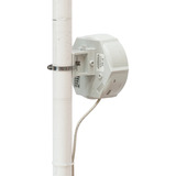 MikroTik SXT SA5 (RBSXTG-5HPnD-SAr2), Access Point grau/weiß, 5-GHz-WLAN-Sektor-Access-Point für den Außenbereich