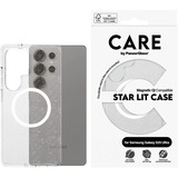 PanzerGlass Urban Combat Star Lit Case, Handyhülle transparent/weiß, Samsung Galaxy S25 Ultra, QI-kompatibel