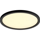 Philips Hue Hue White Ambiance Aurelle runde Panelleuchte, LED-Leuchte schwarz, inkl. Dimmschalter